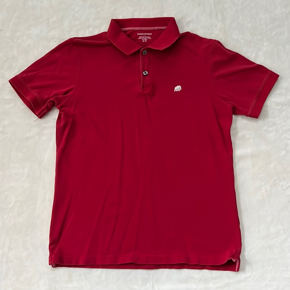 Banana Republic Mens Pique Polo